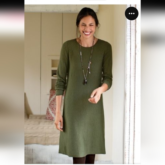 J. Jill Dresses & Skirts - J.Jill Sweater Dress, Green